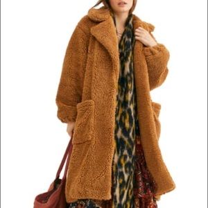 Free People Tessa Teddy Coat
